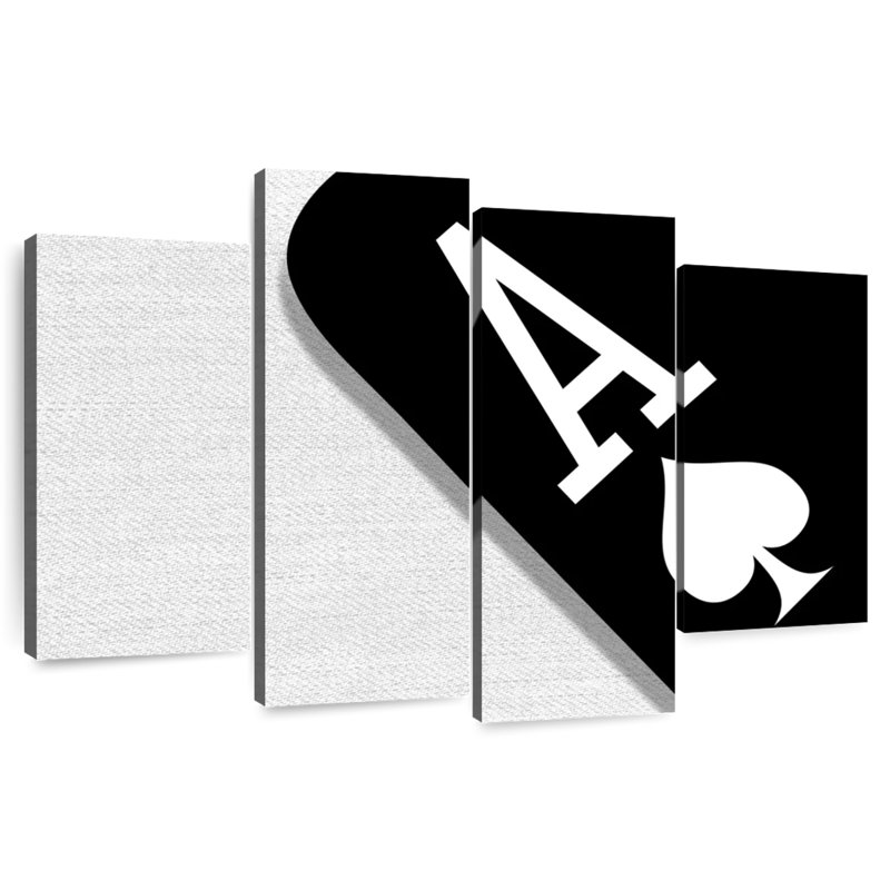 Cartes de poker, H 22 po x l 36 po