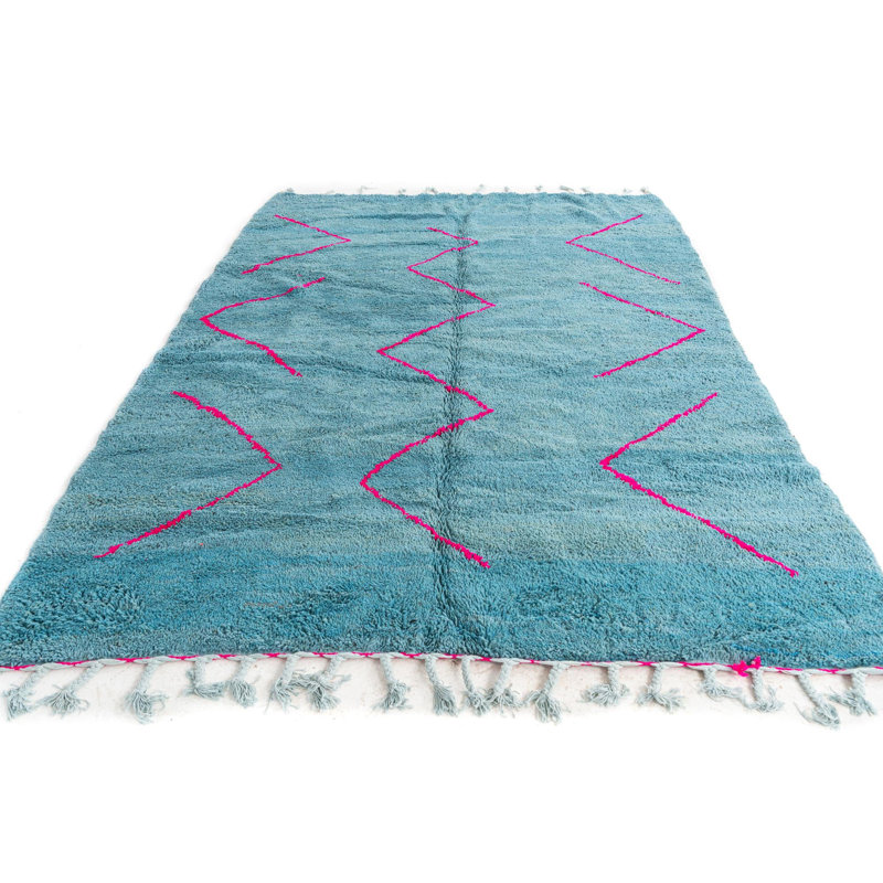Tapis bleu Julian