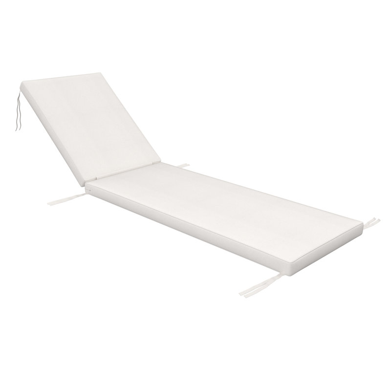 Sunbrella® Outdoor Chaise Cushion, 21" W x 78" D, Sunbrella® Canvas Natural