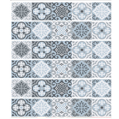Abstract Tile Decal