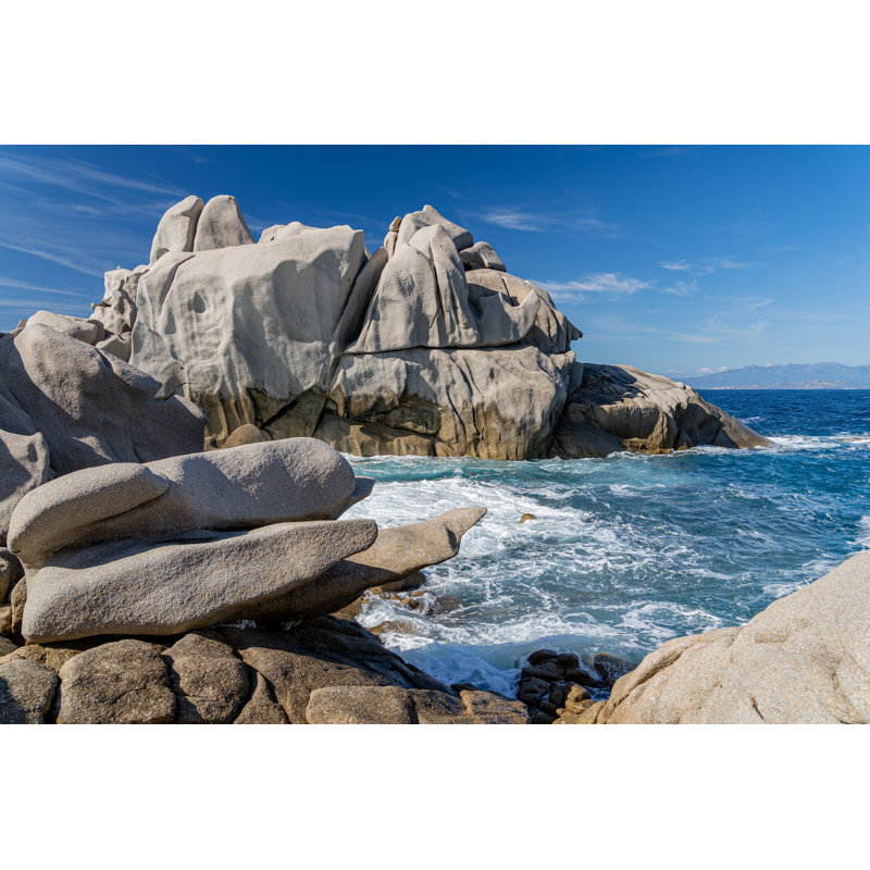 View Of Capo Testa by Gabriele Sotgiu - No Frame Print on Canvas, 81cm H x 122cm W
