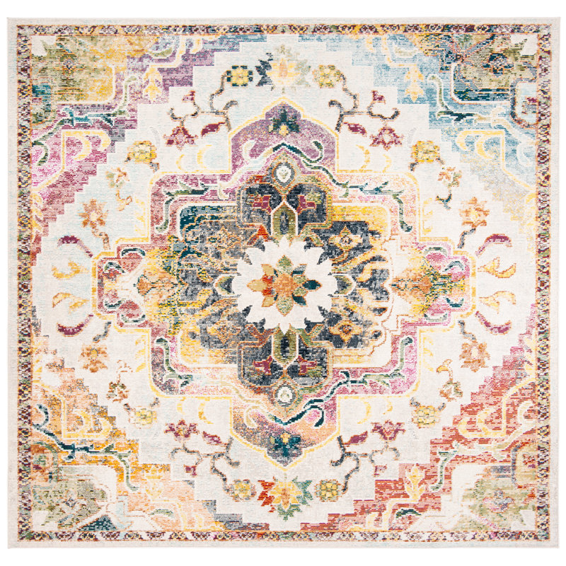 Tapis oriental Haneul Performance, Carré 7 pi