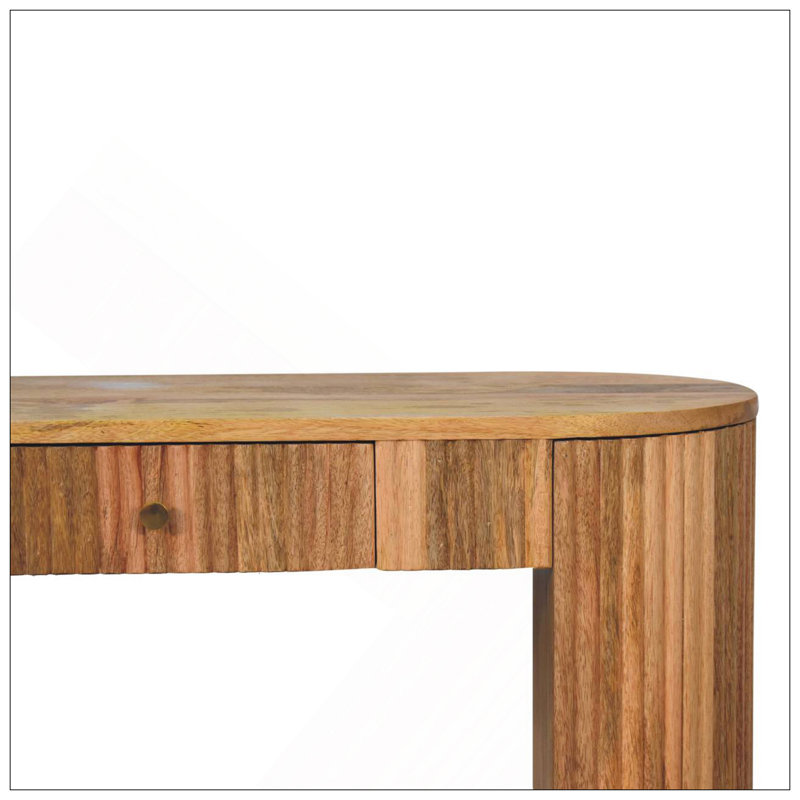Solid Wood Soba Straight Console Table
