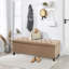 Banc de rangement rembourré 100% polyester Jahmere-93933891