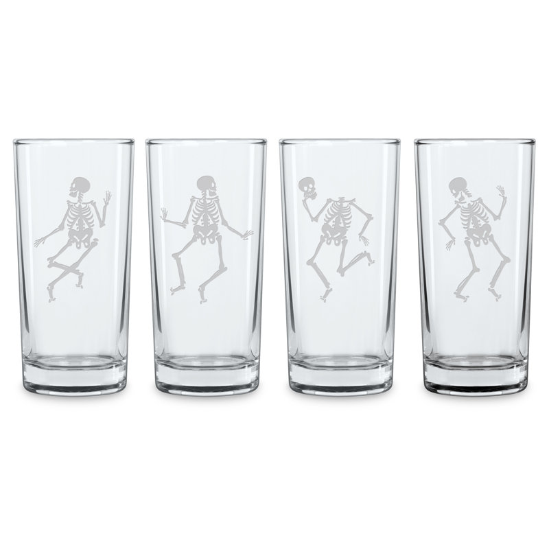 Dance Of The Dead 15oz. Highball Glass Set