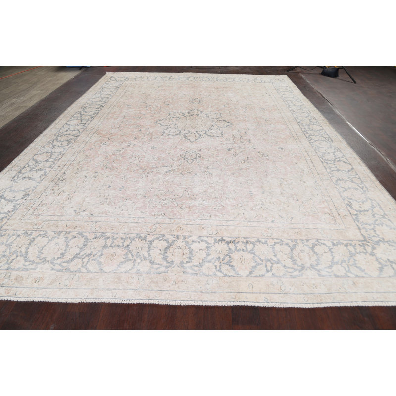 One-of-a-Kind 9'8" X 13'4" 1960s Wool Area Rug in
