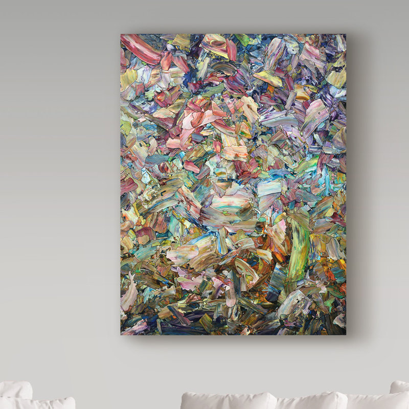 Gerrity 'Roadside Fragmentation' Print on Wrapped Canvas, 32" H x 24" W x 2" D