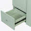 Meuble-lavabo autoportant avec lavabo, armoire de rangement avec tiroir à fermeture en douceur, tablettes latérales ouvertes-419576642