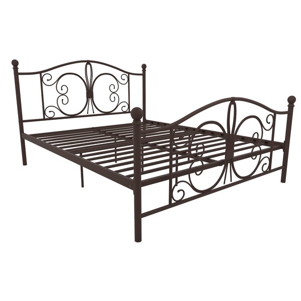 Fleur De Lis Living Pattonsburg Metal Open-Frame Bed & Reviews | Wayfair