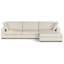 Tatum Large Deep Seater Right Sectional Sofa L-Shaped Performance Fabric Sofa in Contemporary Style-1583937175