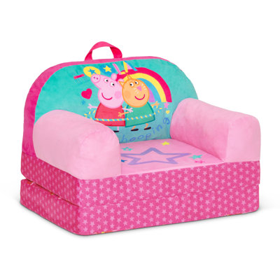 Peppa Pig Cozee Buddy Flip-Out Kids Chair