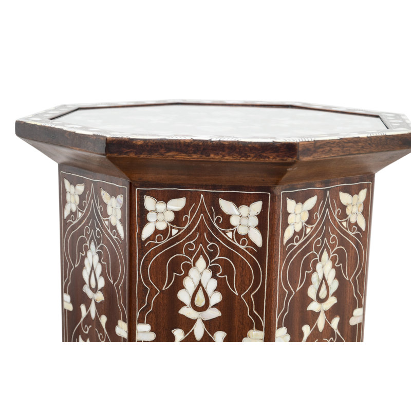 Syrian Glass End Table