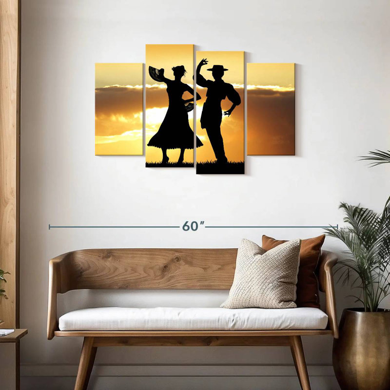 Danseurs de flamenco Enn, H 27 po x l 43 po