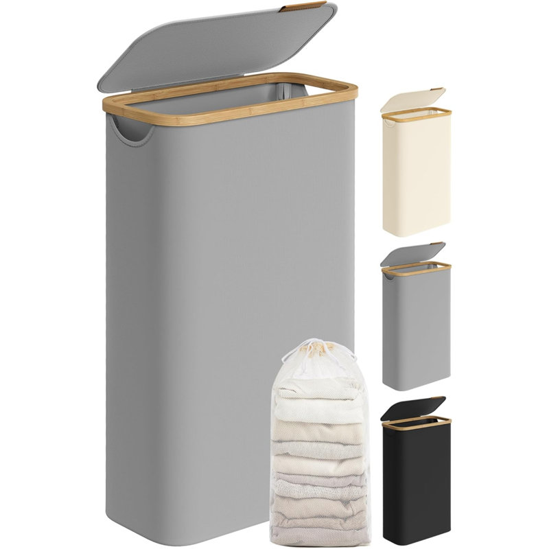 Cardboard, Faux Leather Laundry Room Organiser