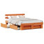 Bed Frame with Headboard Solid Pine Wood-1584818110-1608597483