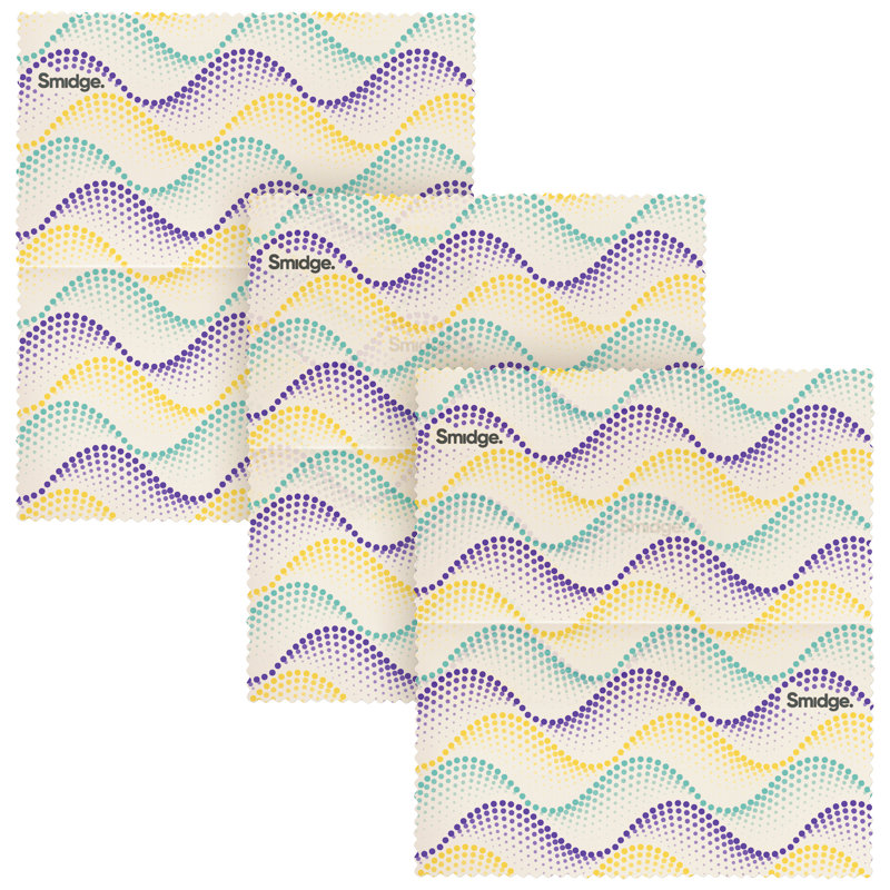 Smidge Beeswax Food Wraps, 18cm x 20cm (Set of 3)