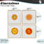 Ensemble de 4 sous-verres Whimsical-348621532-348621533