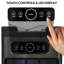 Machine à glaçons à chargement frontal Kenmore 26 lb / 24 heures en acier inoxydable noir