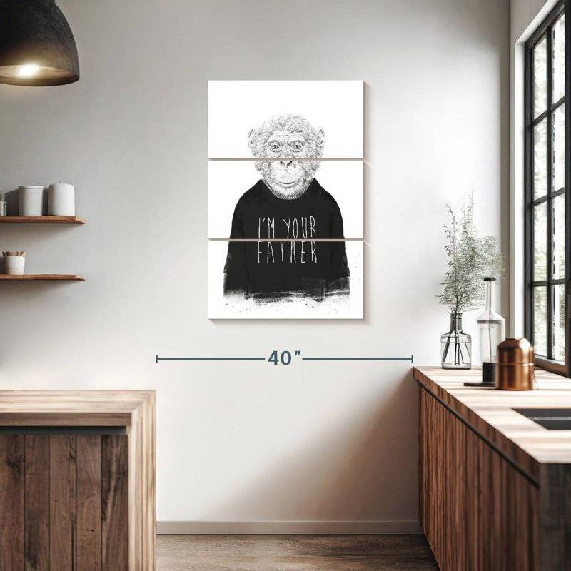 Brampt I'm Your Father, 38" H x 24" W