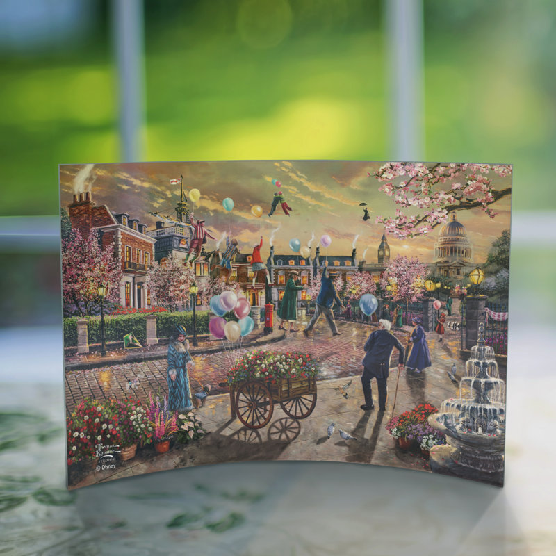 Imprimé acrylique incurvé Disney (Mary Poppins retours)