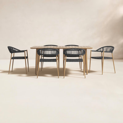 Oniel 67" Patio Dining Set