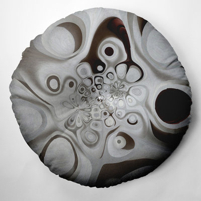 Abstract Reversible Throw Pillow