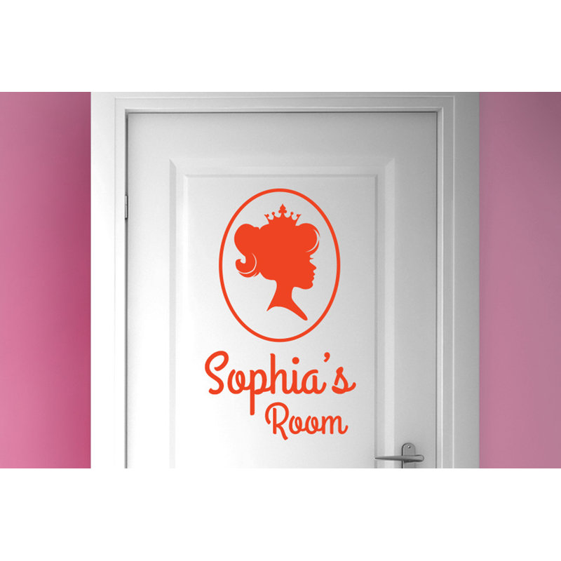 Wall Decal, Orange