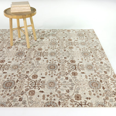 Tapis bleu / rouille Myron
