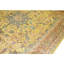 Hand Knotted Wool Area Rug in Gold
