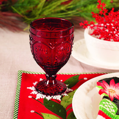 Fitz and Floyd Trestle 12 oz. Water Goblet