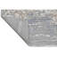 High-Quality Hand-Knotted Silver And Grey Area Rug
