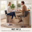 Swivel Upholstered Bar Stool-136959923