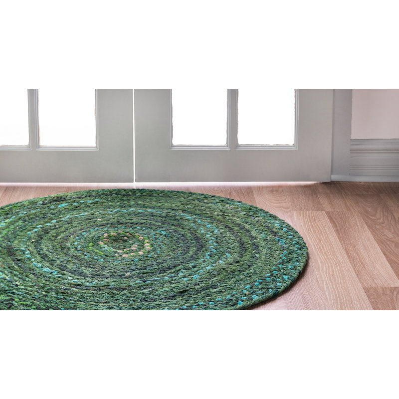 Awena Cotton Indoor Rug, Round 3'3"