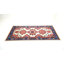 Tapis noué à la main rouge / blanc / bleu Matteson-79107703