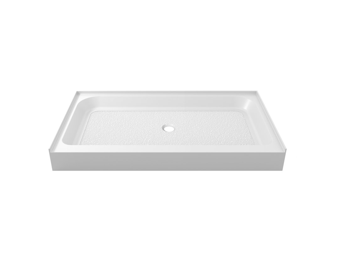 Laredo 48'' W 36'' D Rectangular Single Shower Base Elegant Home Living