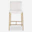 Uttermost Ascend White Counter Stool