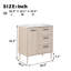 Ensemble de meuble-lavabo simple 30 po Fias
