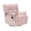 Fauteuil simple et moderne, siège comtable rose, le siège est doux et confortable-932827353