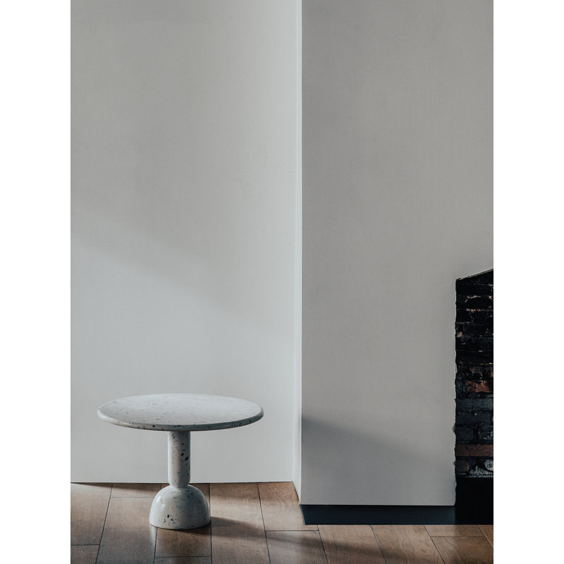 Taiko Pedestal End Table, 15.4" H x 22.2" W x 22.2" D