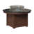 Hammered Top Black with Chocolate Brown Base is unavailable