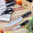Oster Collister 15 Piece Stainless Steel Cutlery Set in Black