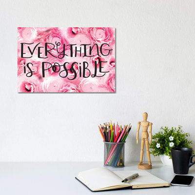 Everything Is Possible by Jean Kelly - Wrapped Canvas Gallery-Wrapped Canvas Giclée