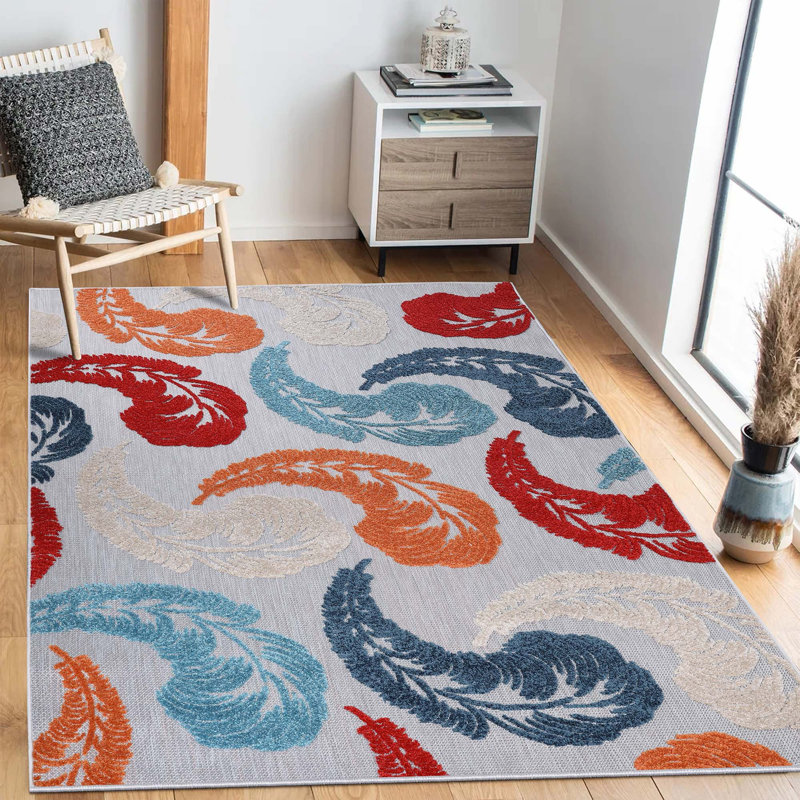 Tapis bohémien Feather, Rectangle 8 pi x 10 pi