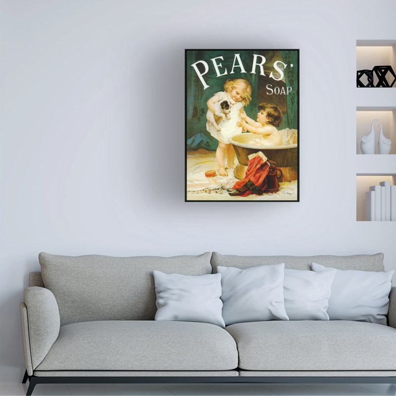Marcus Jules Pears Soap Canvas Art, 24" H x 32" W