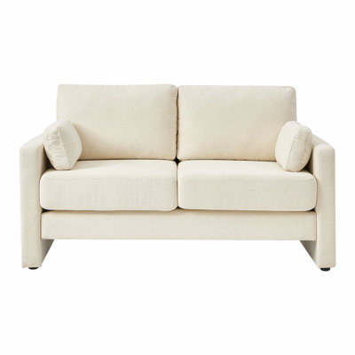 2Seat Couch Love Seat with Back Cushions