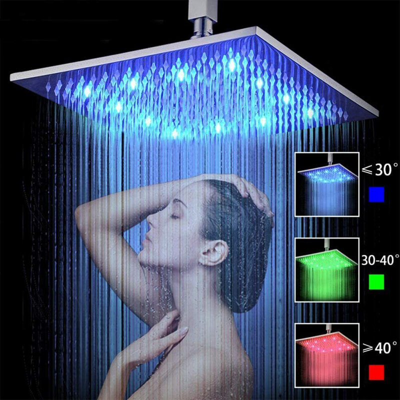 Rain Fixed Shower Head 2.5 GPM GPM