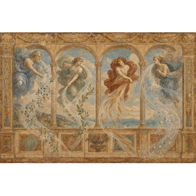 Murale de style Renaissance classique