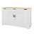 Multifunctional Storage Sideboard With Extendable Dining Table, Adjustable Shelves, 3-Tier Pull-Out Rack-1118192099