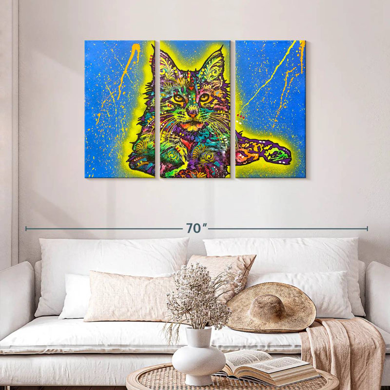 Maine Coon II, 28" H x 45" W