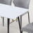Quevon Ceramic Tile Rectangular Dining Table,dinning table,dining room table-283583329-283226536